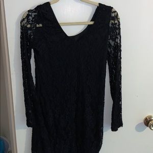 Beautiful black lace dress